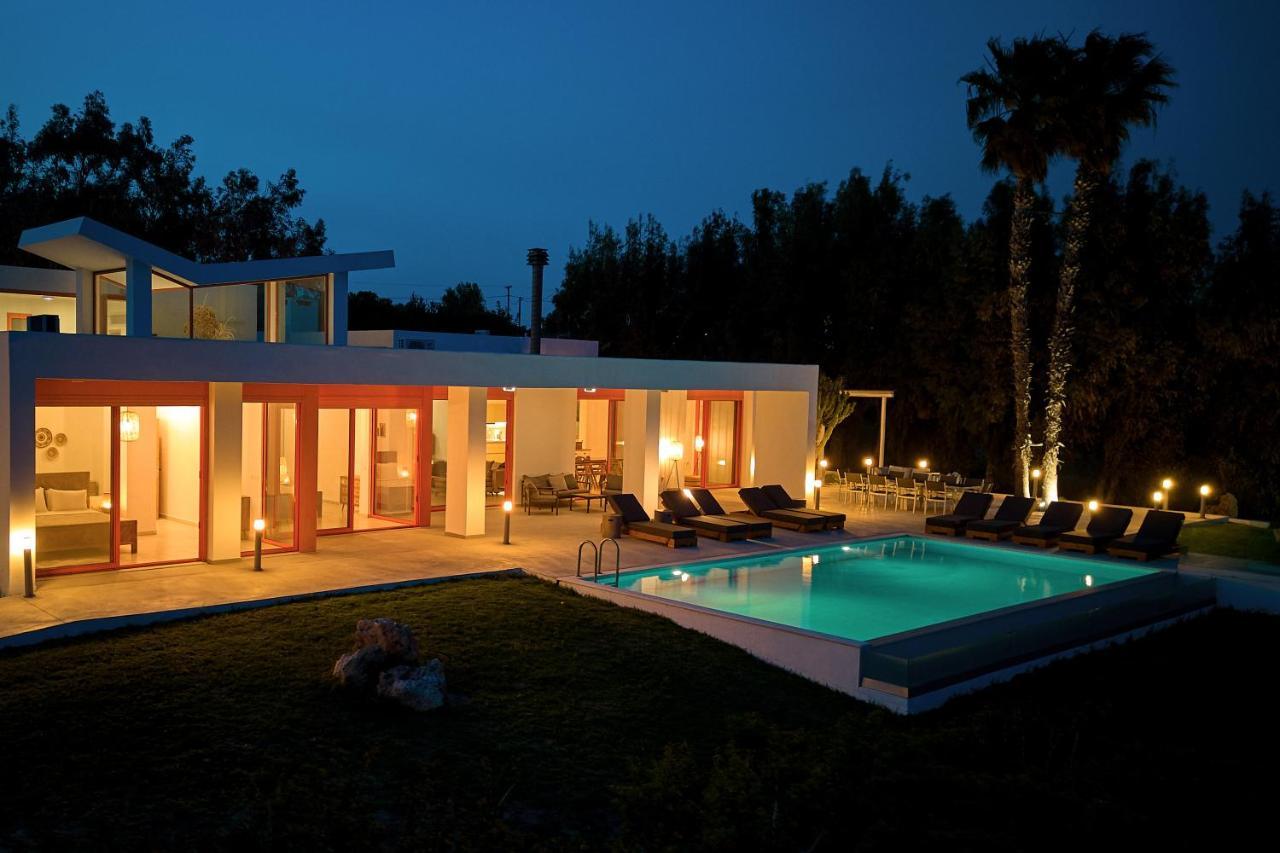 Villa Seven Lakhaniá Exterior foto